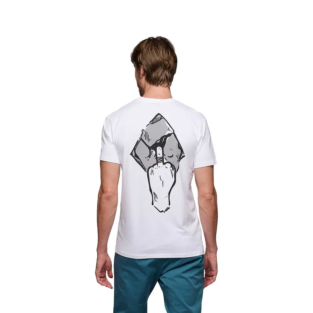 Футболка чоловіча Black Diamond M Mono Pocket SS Tee XL Білий - фото 3