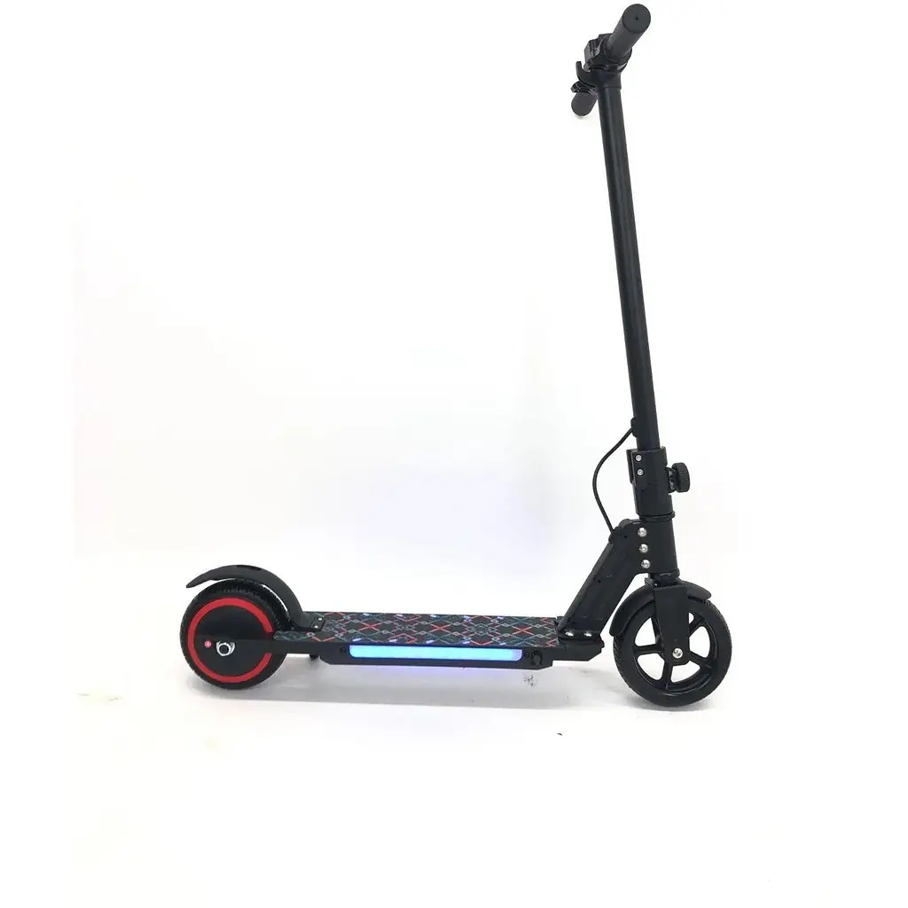 Дитячий Електросамокат E-Scooter ES3 LED Чорний - фото 4