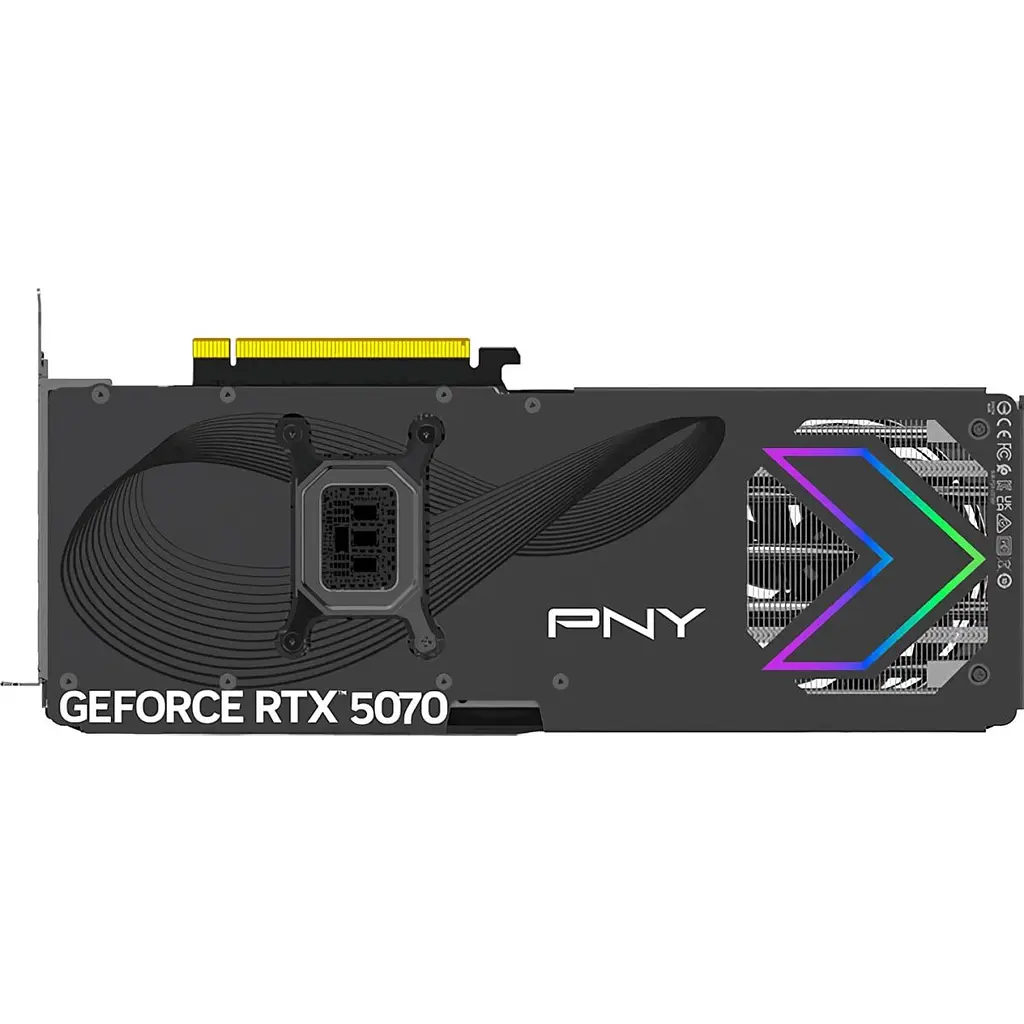Видеокарта PNY GeForce RTX 5070 ARGB OC 12GB (VCG507012TFXXPB1-O) EU [125923] - фото 6