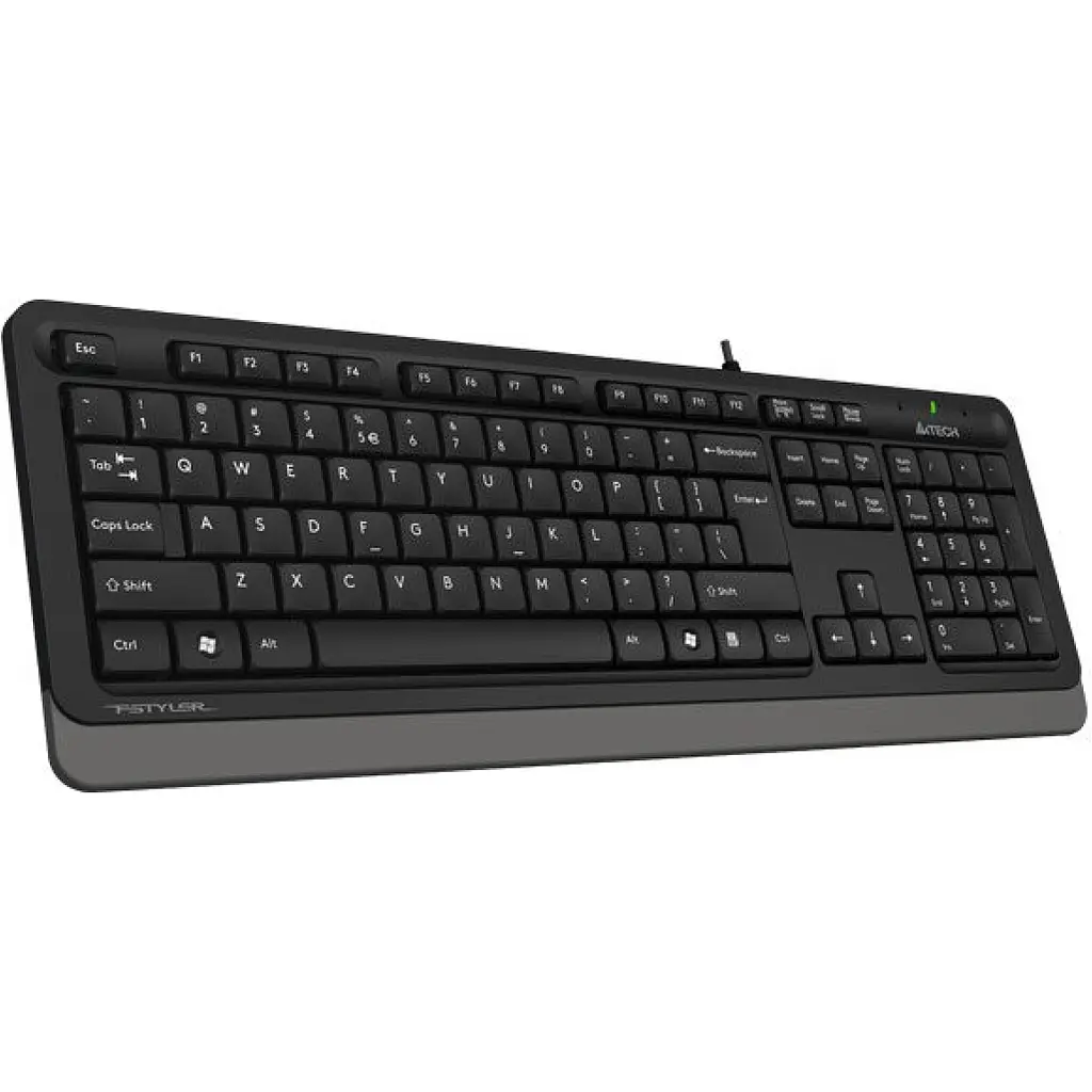 Клавіатура A4Tech FK10 Black/Grey [114610] - фото 2
