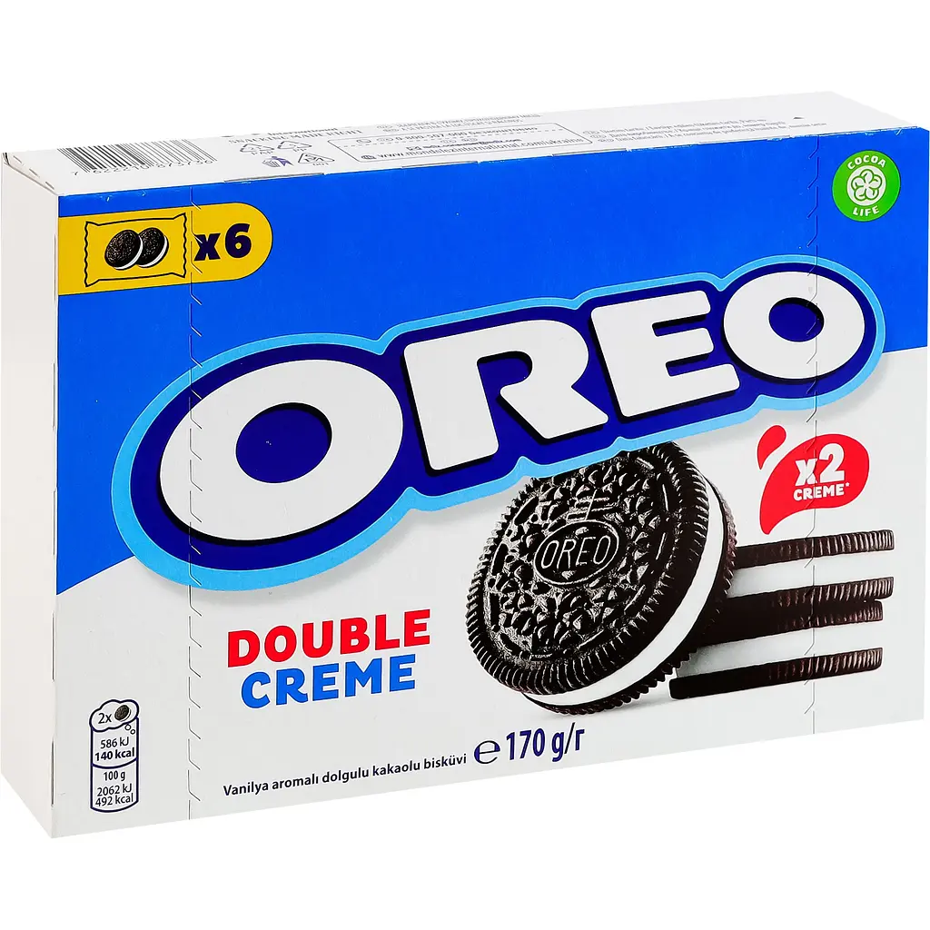 Печенье Oreo с двойной начинкой 170 г (758633) - фото 5