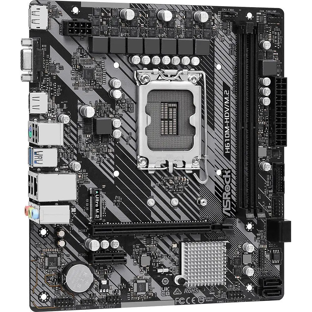 Материнська плата ASRock H610M-HDV/M.2 R2.0 [147008] - фото 2
