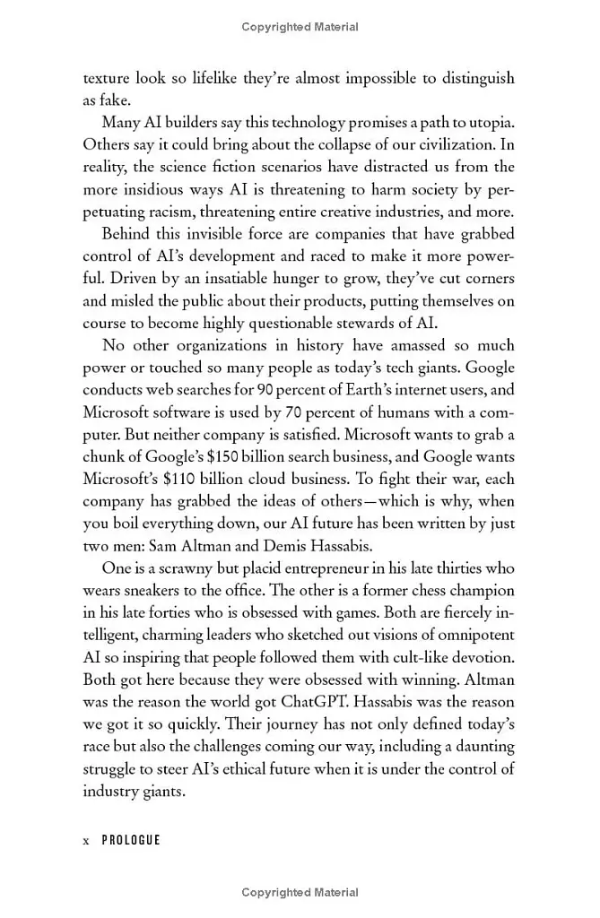 Supremacy: AI, ChatGPT and the Race That Will Change the World - фото 5