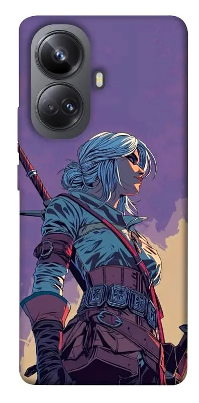 TPU чохол Demsky The witcher ciri для Realme 10 Pro+