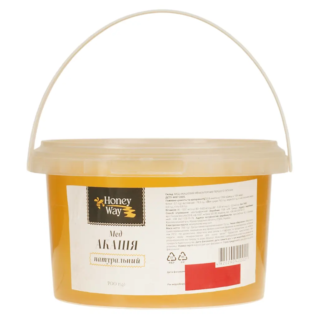 Мед акацієвий Honey Way 700 г - фото 2