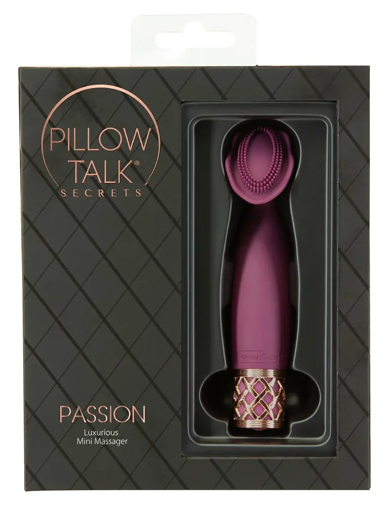 Вибратор для клитора Pillow Talk Secrets Passion 13.2 см фиолетовый - фото 7