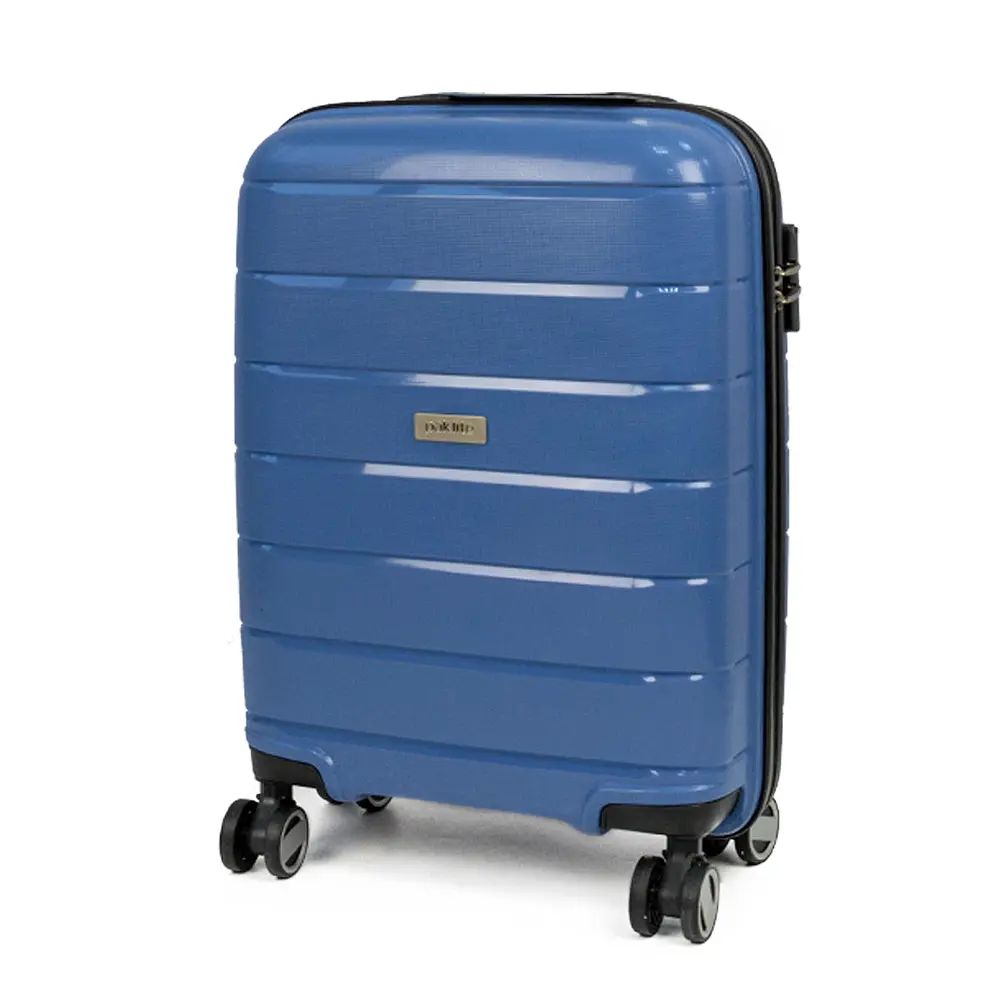 Чемодан на 4 колесах Paklite Mailand Deluxe S TL074247 синий (TL074247-25) - фото 2