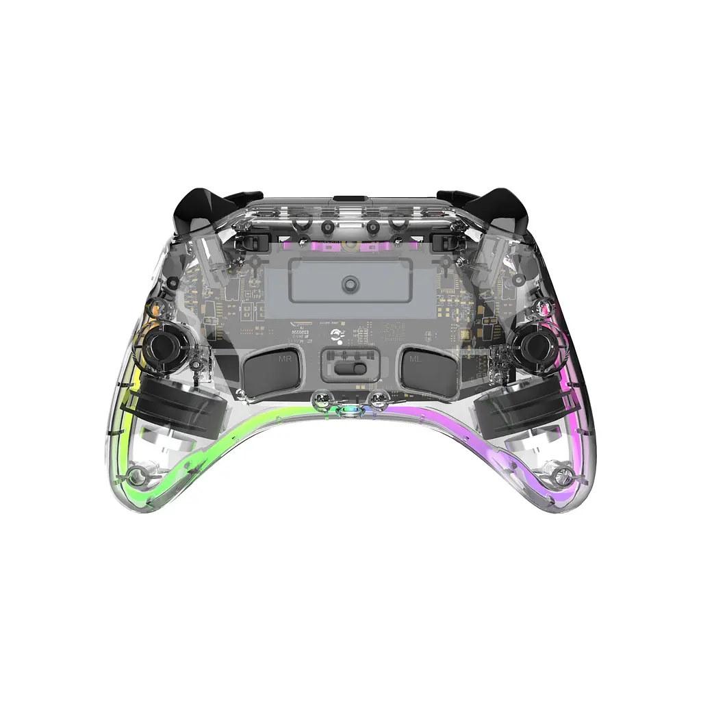 Геймпад GamePro GPX13T 2.4G/BT 5.1/USB/PC/iOS/Android RGB Transparent (GPX13T) - фото 3