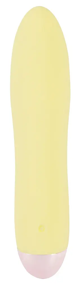 Міні вібратор Cuties Orion 13.2 см жовтий - фото 4