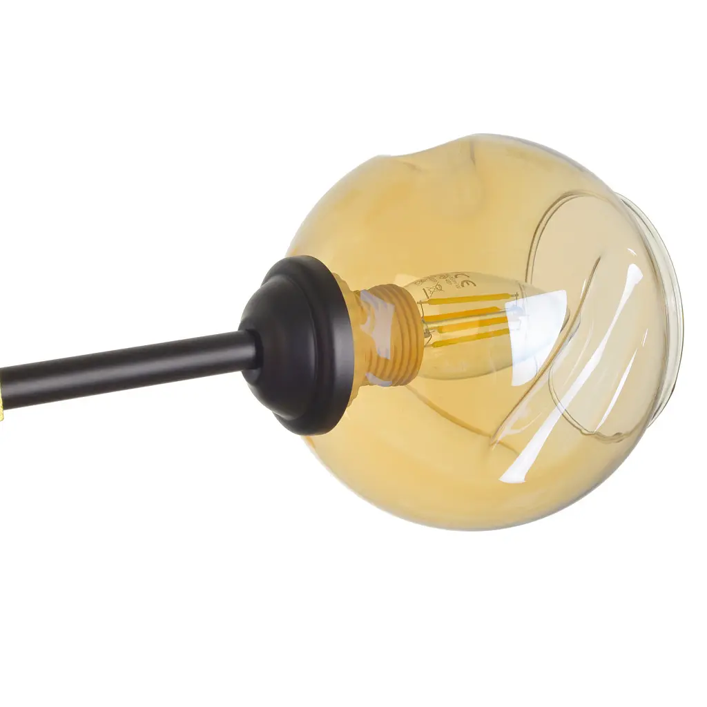 Люстра Brille потолочная молекула E27 40W BK (BL-978C/3) - фото 5