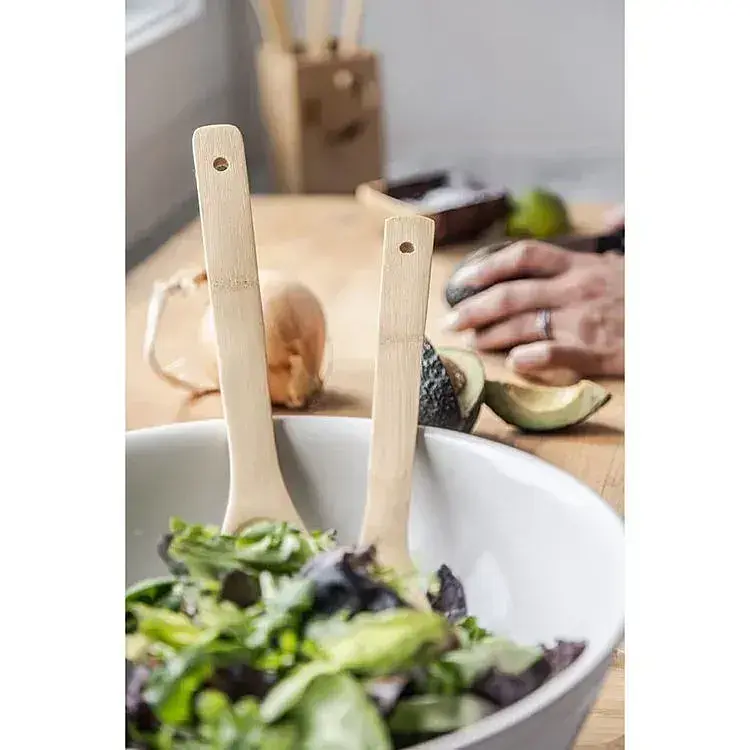 Набір кухонного приладдя Supretto бамбуковий коричневий 9 шт. (91660001) - фото 5