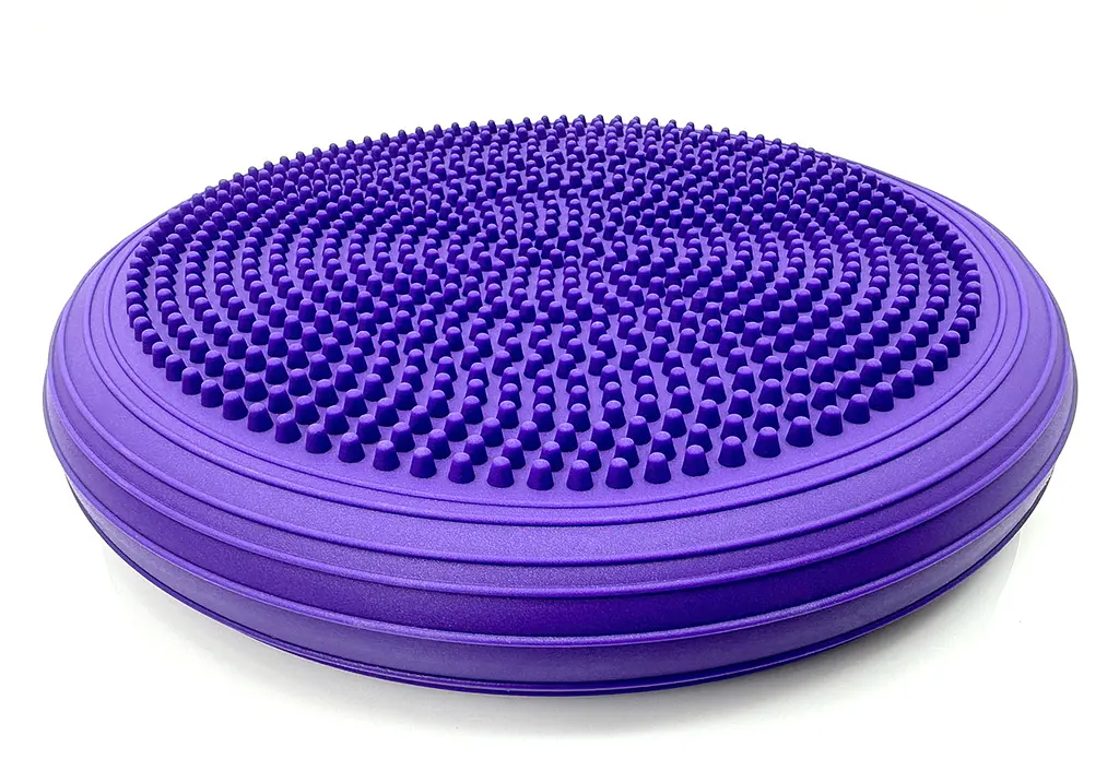 Балансировочная подушка массажная EasyFit Cushion-2 фиолетовая - фото 4