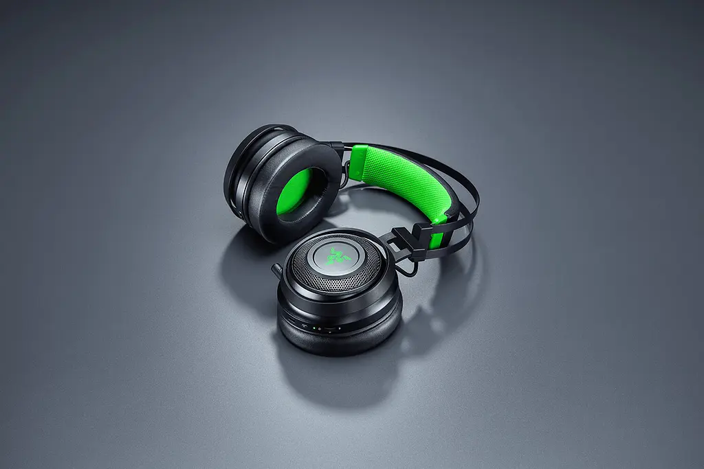 Гарнітура консольна Razer Nari Ultimate для Xbox One WL Black/Green (RZ04-02910100-R3M1) - фото 8