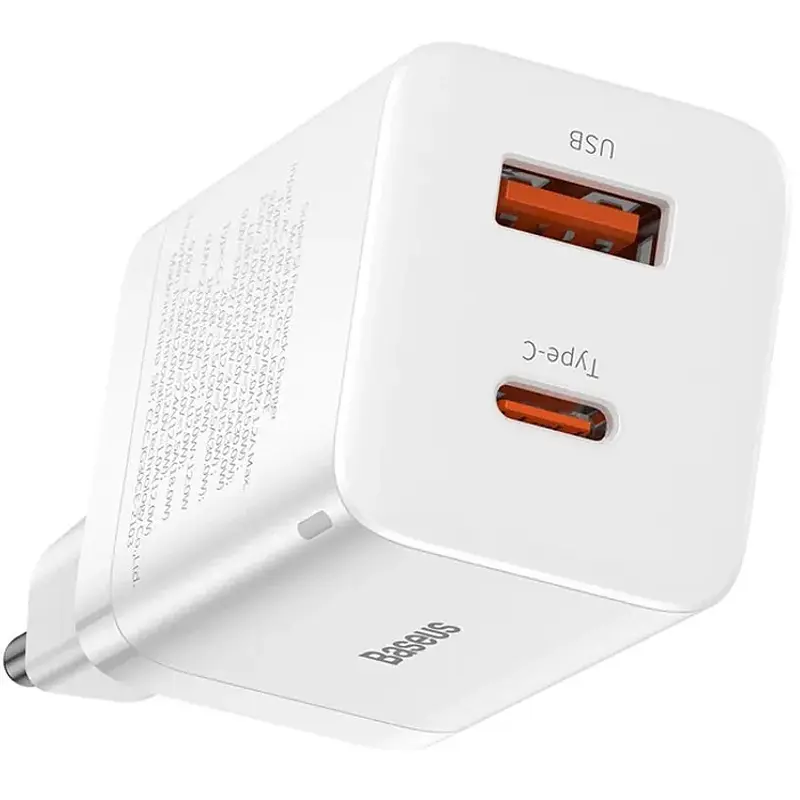 ЗП Baseus Super Si Pro 30W (CCSUPP-E02) білий - фото 2