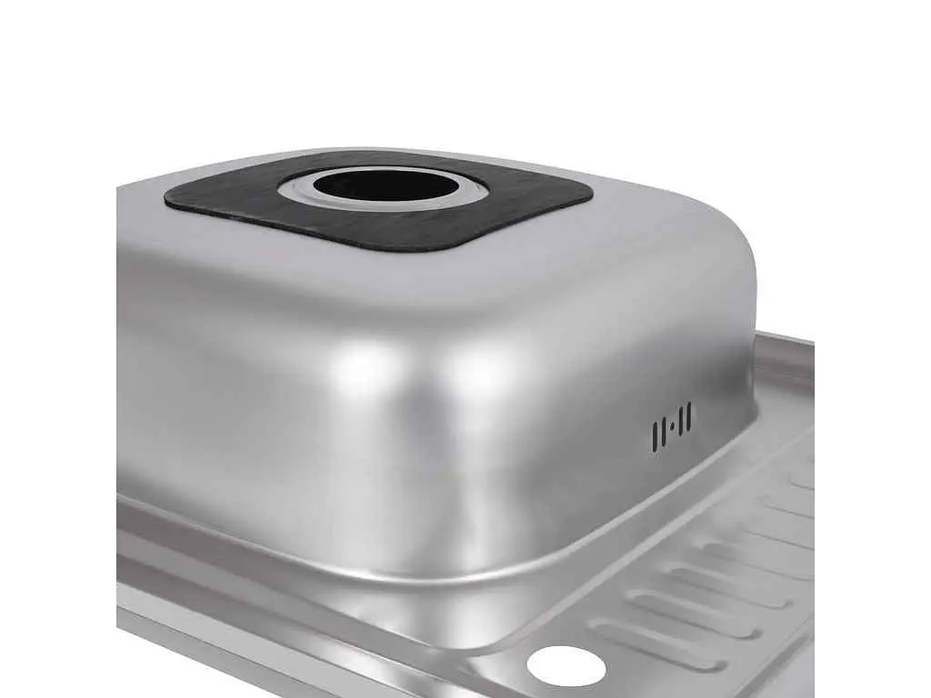 Мийка накладна Brinex 600х500х160мм 1 6050-L, Satin 0,6мм BRIN6050LSAT06 - фото 6