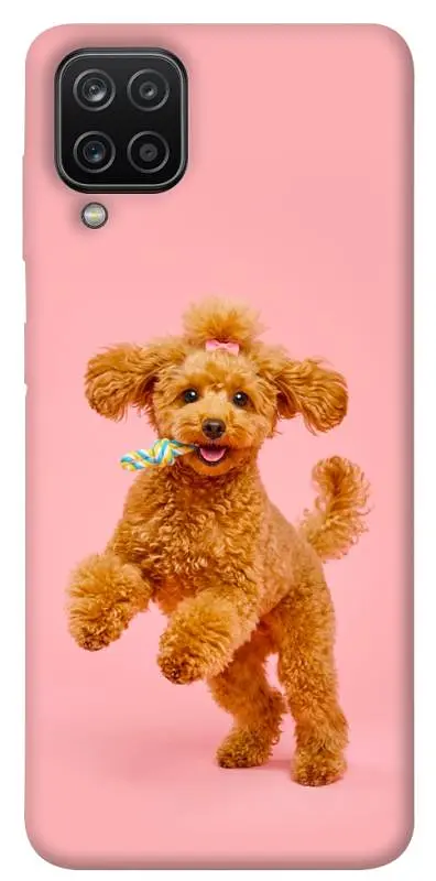 TPU чохол Demsky Happy poodle для Samsung Galaxy A12