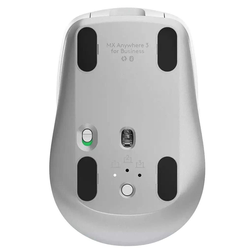 Мишка Logitech MX Anywhere 3S for Business Wireless/Bluetooth Pale Gray (910-006959) - фото 7