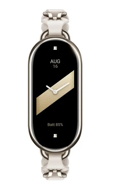 Ремешок для фитнес-браслета Xiaomi Smart Band 8 цепочка для браслета белая M2254AS1 - фото 4
