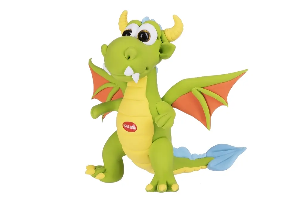 Маса для ліплення Paulinda Super Dough Cool Dragon, зелений (PL-081378-13) - фото 2