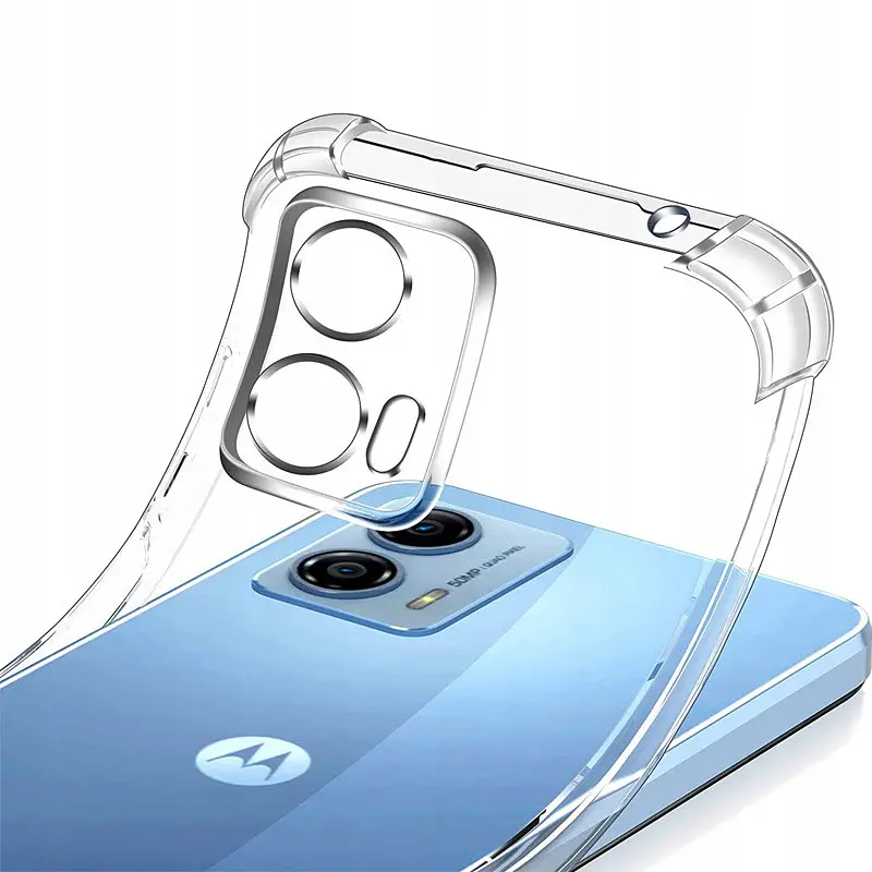 TPU чохол Getman Ease logo посилені кути Full Camera для Motorola Moto G24 Безбарвний (прозорий) - фото 5