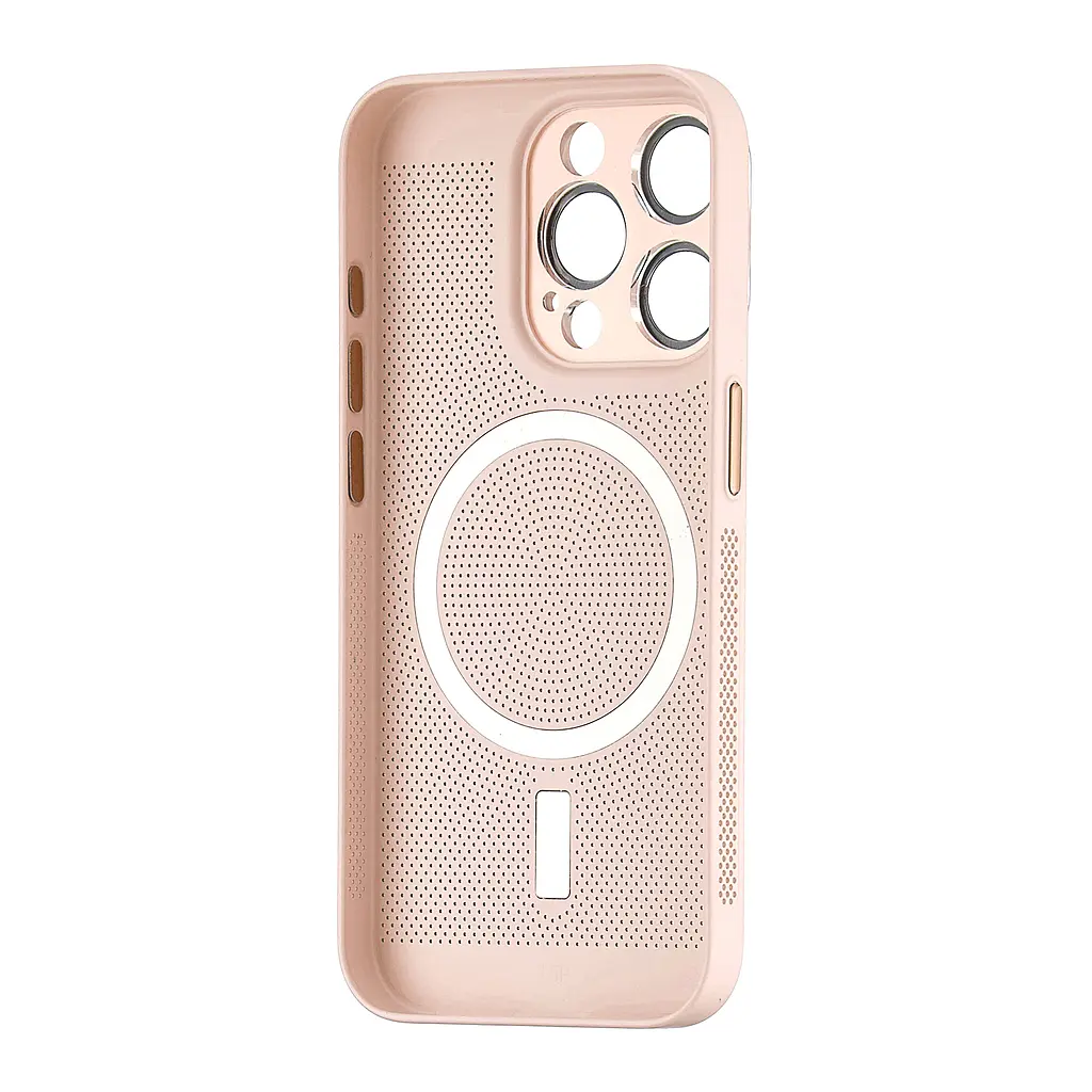 Чохол Perfomed with MagSafe Protected Camera iPhone 15 Pro Pink - фото 3