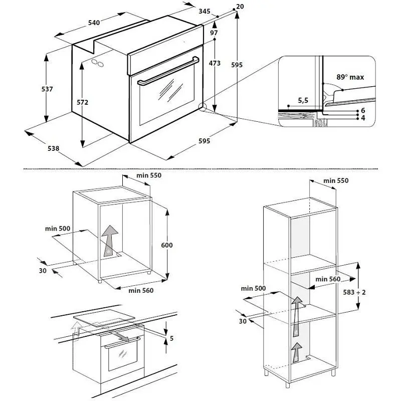 Электрический духовой шкаф Whirlpool AKZ9 6230 NB - фото 10