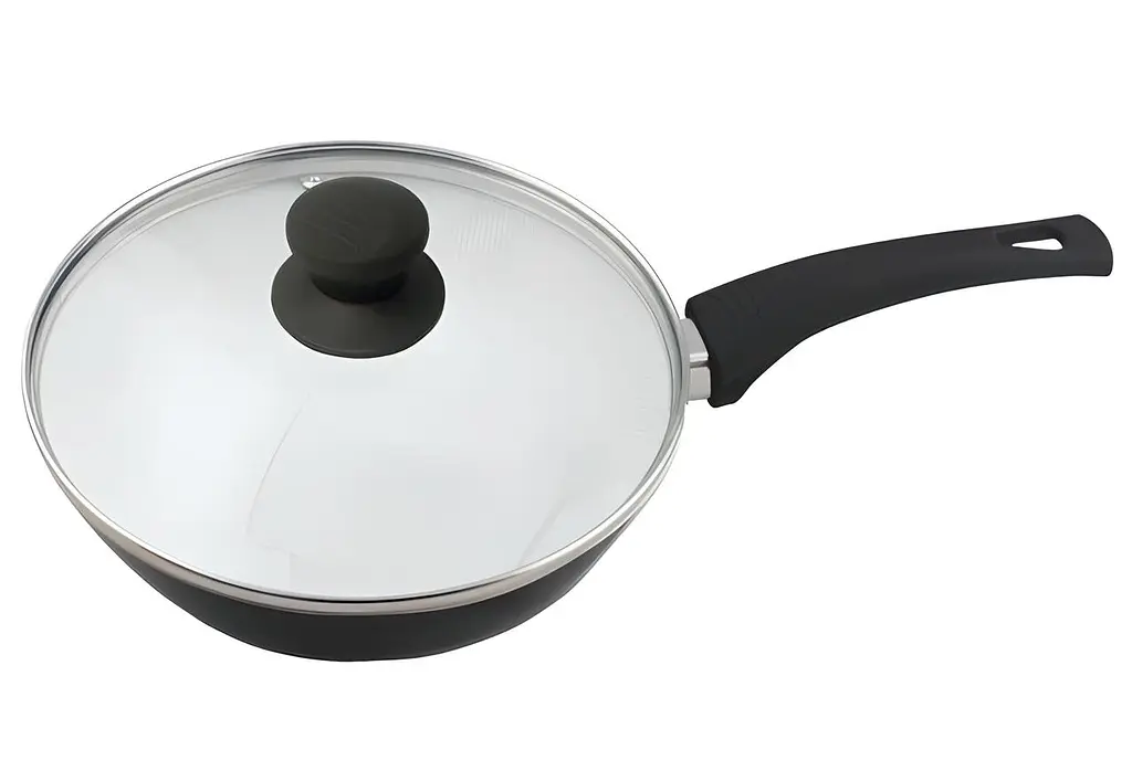 Сковорода Barton Steel BS-7524 24см black