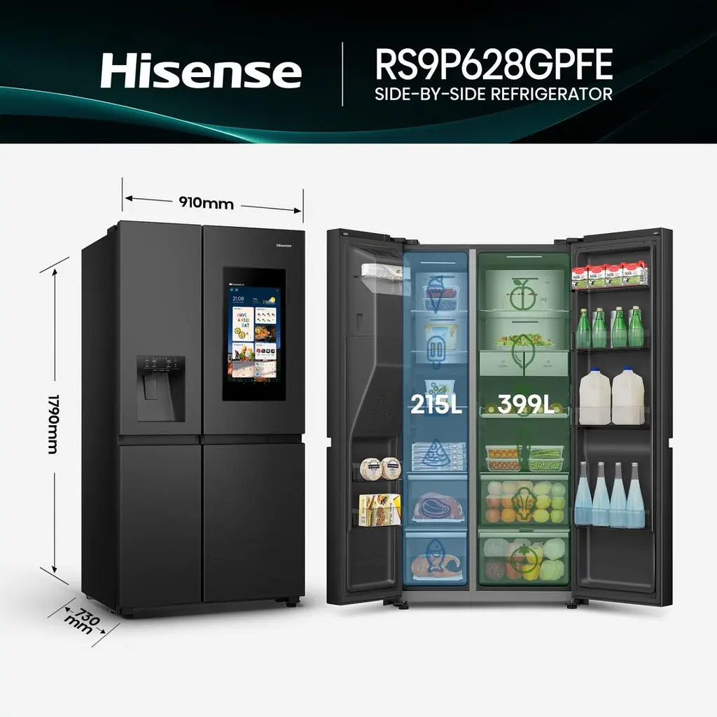 Холодильник Hisense RS9P628GPFE (BCD-628WY) (7282936) - фото 2