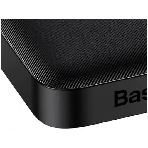 Зовнішній акумулятор Baseus PowerBank Bipow Overseas 15W 10000mAh Black (PPBD050001) - фото 3