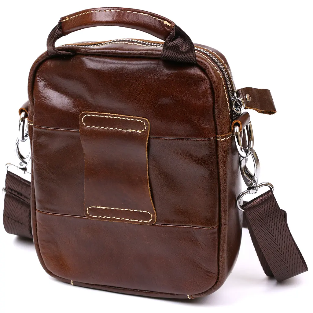 Чоловіча сумка Vintage 15х19х6,5 см sum0020145 - фото 11