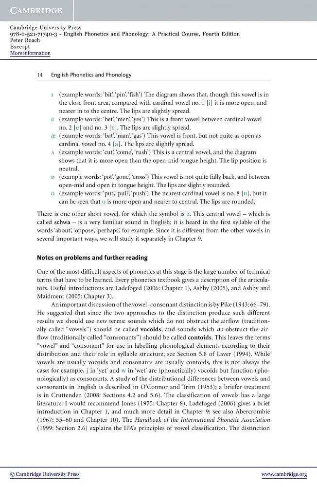 English Phonetics and Phonology. A practical course with Audio CDs - фото 9