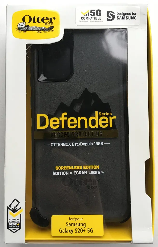 Чохол протиударний із кліпсою-підставкою OtterBox Defender Series 77-64156 для Samsung Galaxy S20 Plus (6.7") Black - фото 10