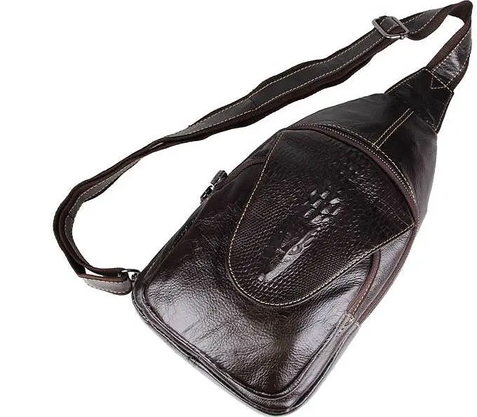 Чоловіча шкіряна сумка Vintage 23х45,5х4 см sum0014993 - фото 4