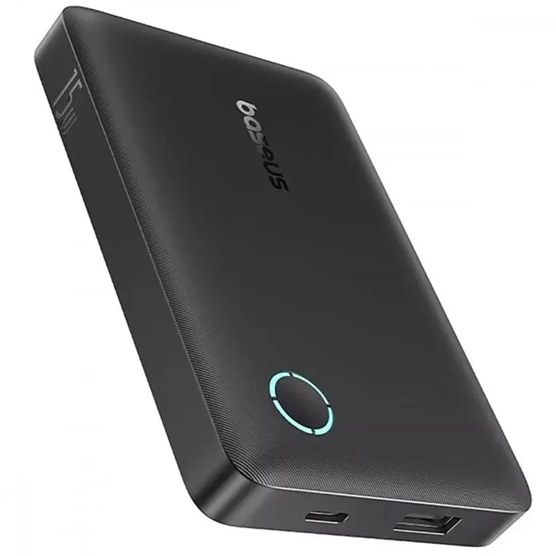 Портативне ЗП Power Bank EnerFill FP11 15W 10000 mAh (P1008210C123) Cosmic Black Baseus teh0029435 - фото 3