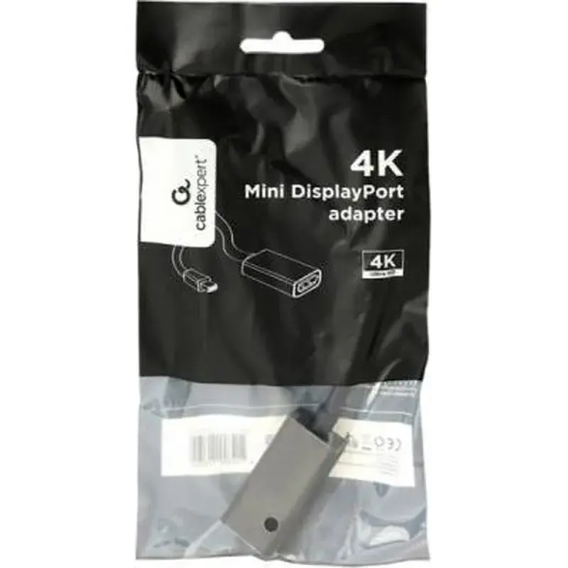Перехідник Mini DisplayPort to DisplayPort Cablexpert (A-mDPM-DPF4K-01) - фото 2