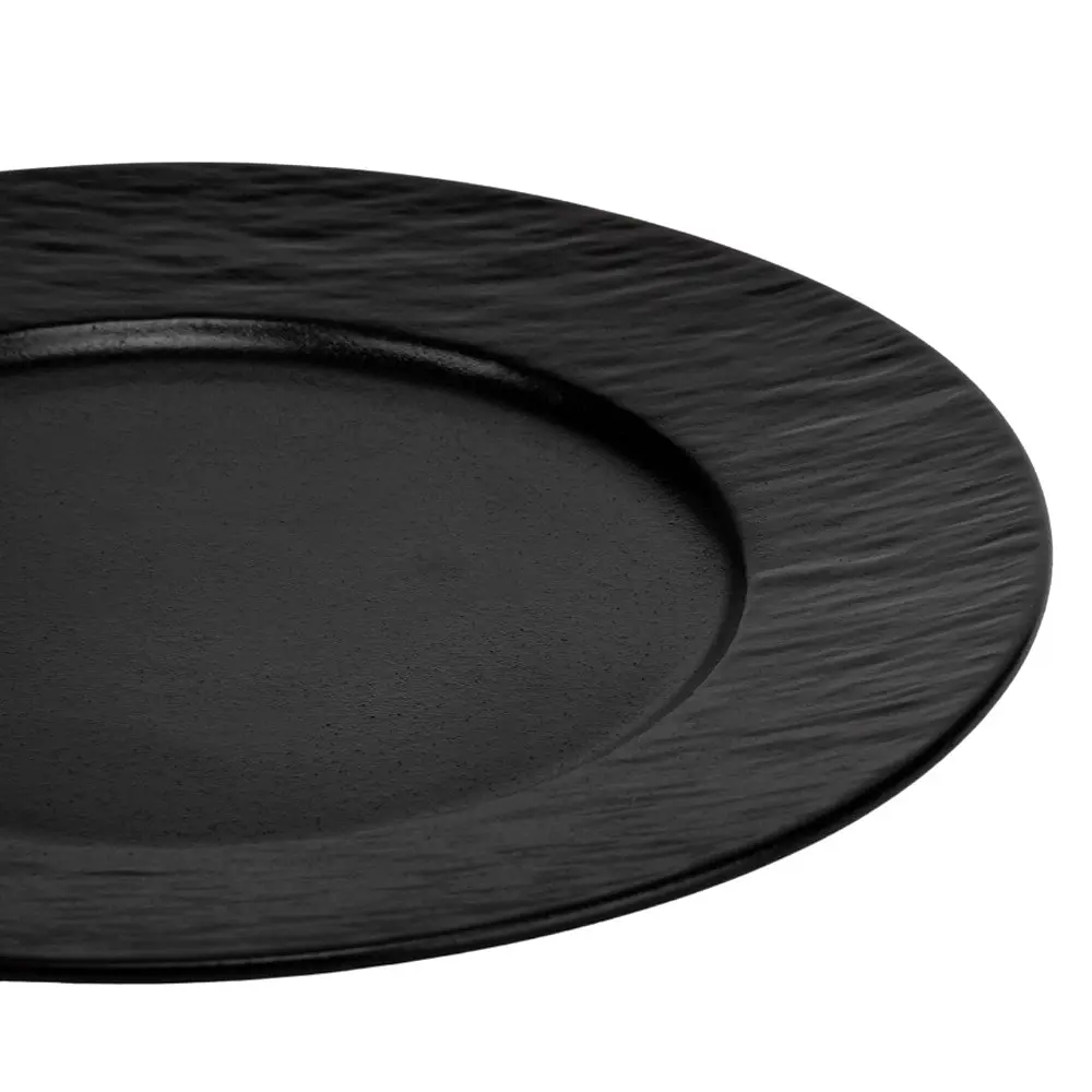 Тарілка Elisey Інь і Ян чорна 27 см (9182-006) - фото 4