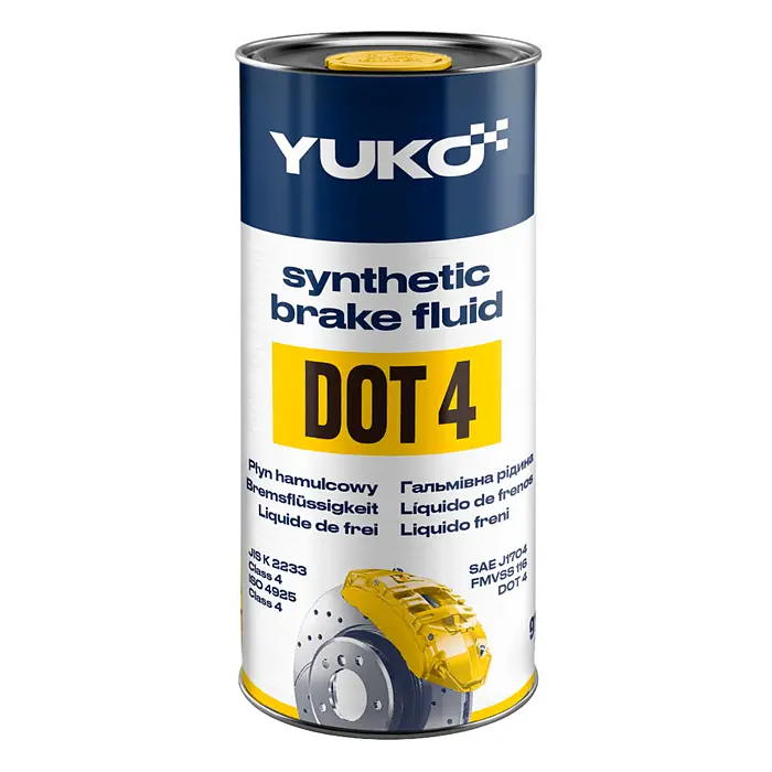 Гальмівна рідина YUKO ДОТ-4 1л 4823110403433