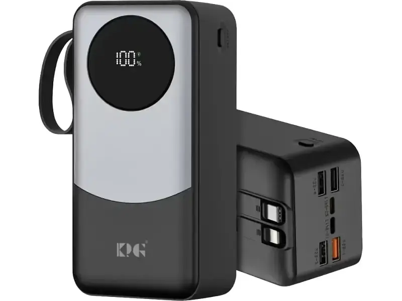 Зовнішній акумулятор (Power Bank) King Power KPG-402X 40000mAh 22.5W Black