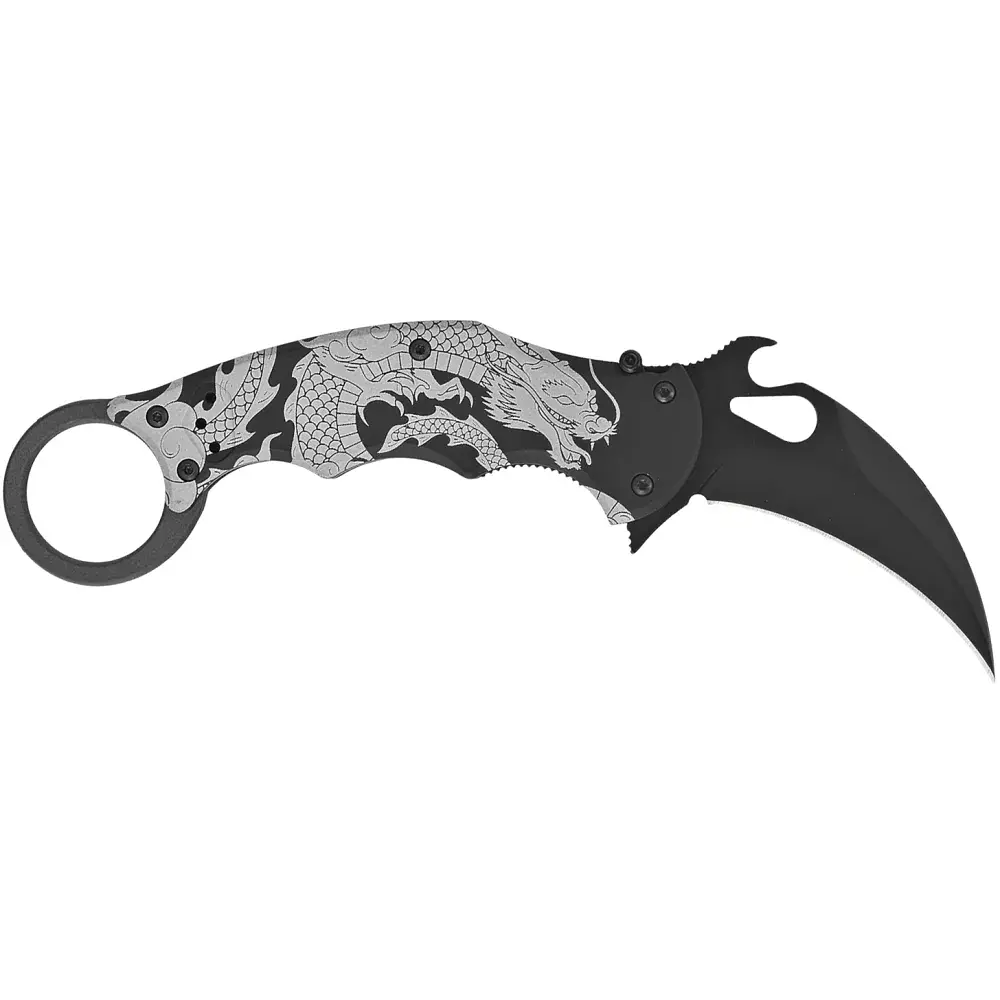 Ніж Fox Karambit ALB-1 Dragon - фото 2