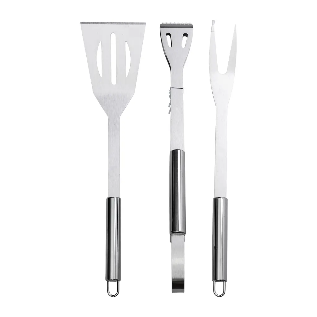 Набор аксессуаров для гриля и барбекю Yiwu HP-20-71 в чехле, 3 предмета. - фото 3