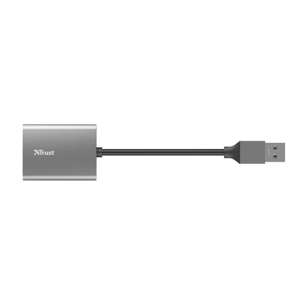 Считыватель флеш-карт Trust Dalyx Fast USB 3.2 Card reader (24135) - фото 4