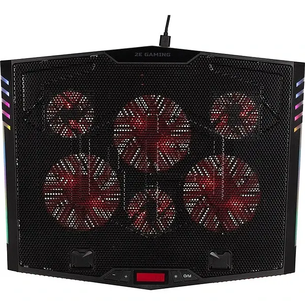Настільна підставка для ноутбука 2E Gaming 2E-CPG-005 RGB Black UA - фото 2