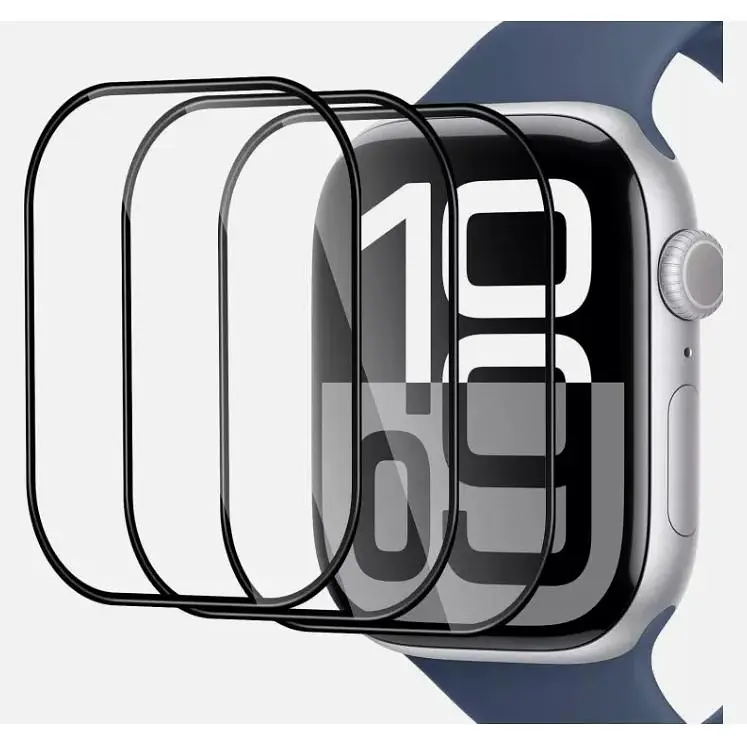 Захисна плівка DK CDK для Apple Watch 42mm (Series 10) Composite Film box 3 шт. (019461) (black) - фото 2