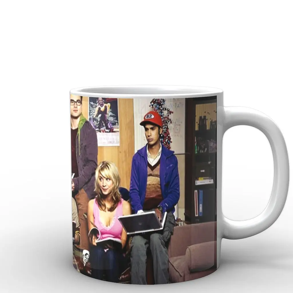 Кружка GeekLand Теория большого взрыва The Big Bang Theory компьютерные гении BB.002.10 330 мл белая - фото 3