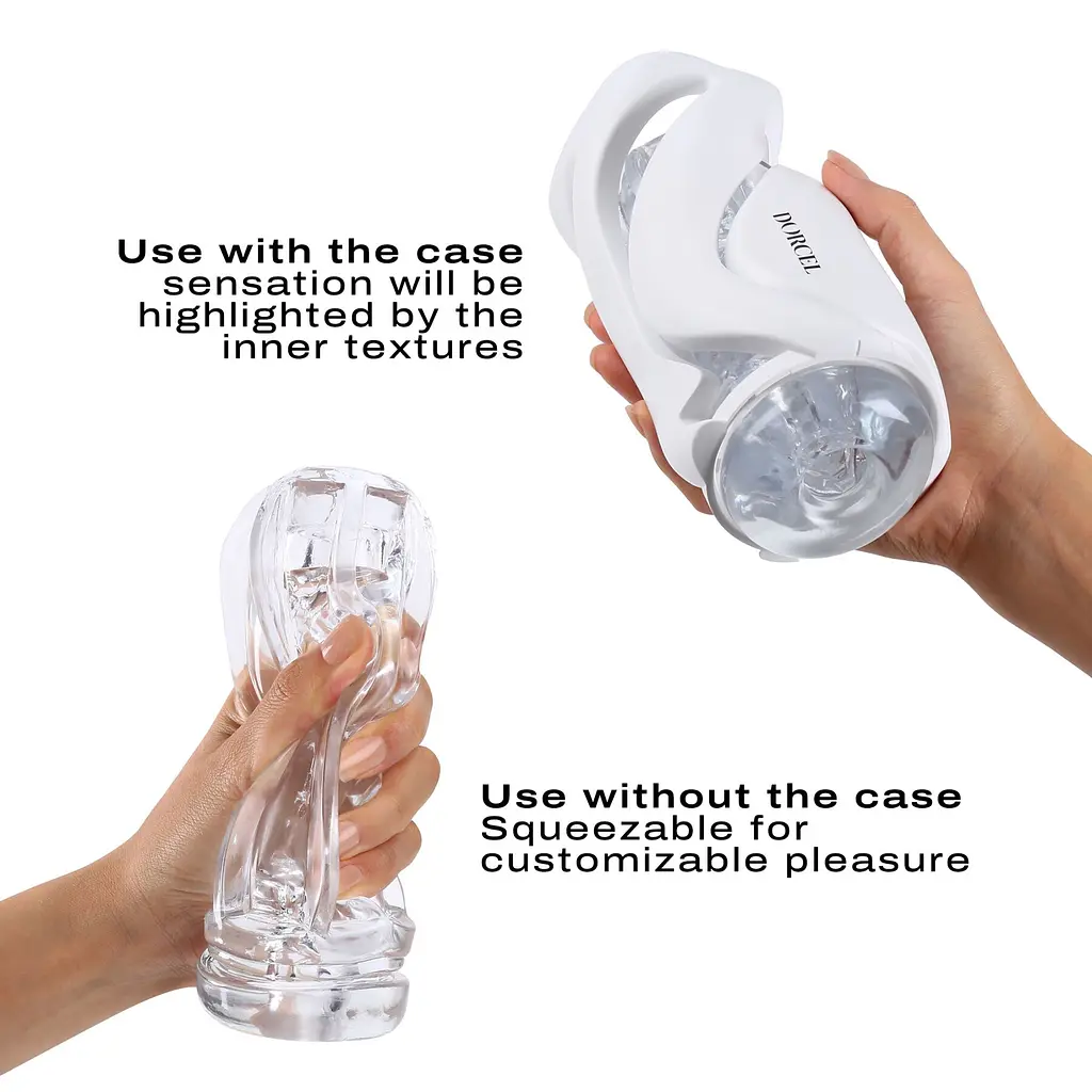 Мастурбатор Dorcel Deep Blow White - фото 4