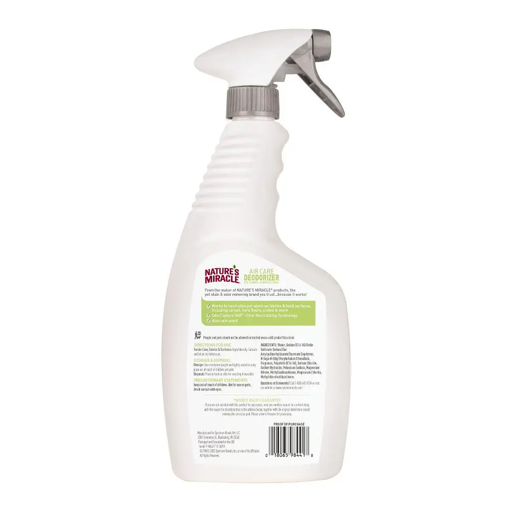 Спрей Nature's Miracle Aloe Rain дезодорирующий 709 мл - фото 4