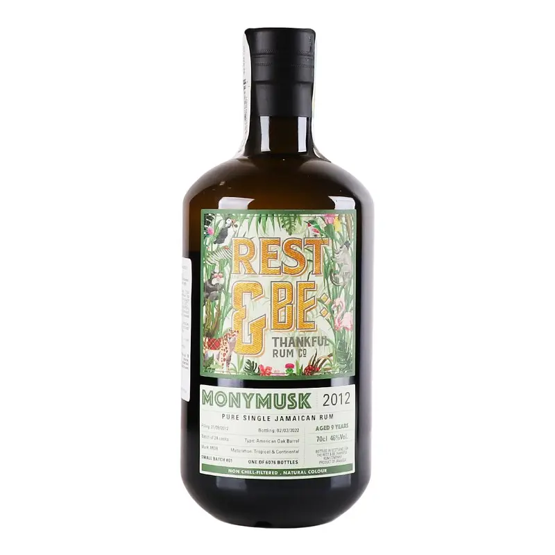 Ром Rest & Be Thankful Small Batch #1 Monymusk 2012 46% 0.7 л - фото 2