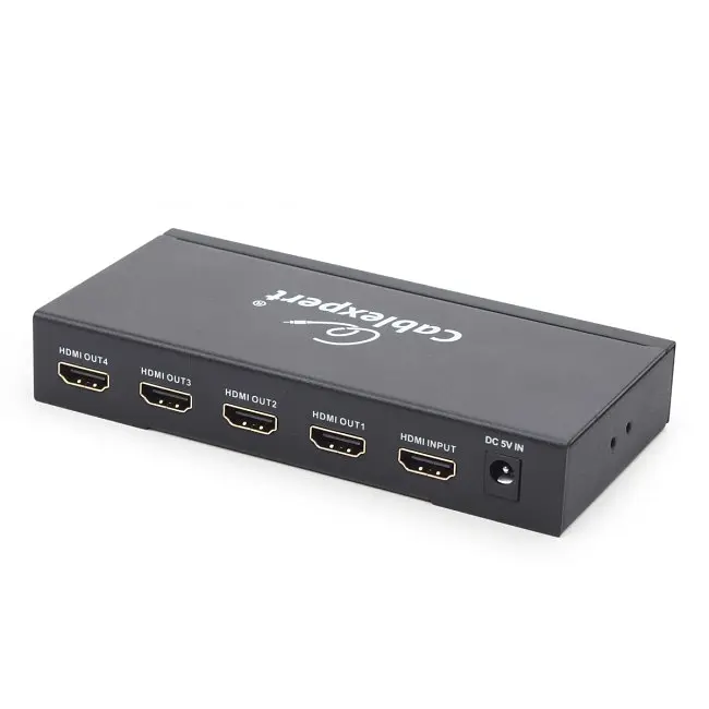 Сплиттер HDMI 1х4 разветвитель Cablexpert HDMI-4xHDMI - фото 2