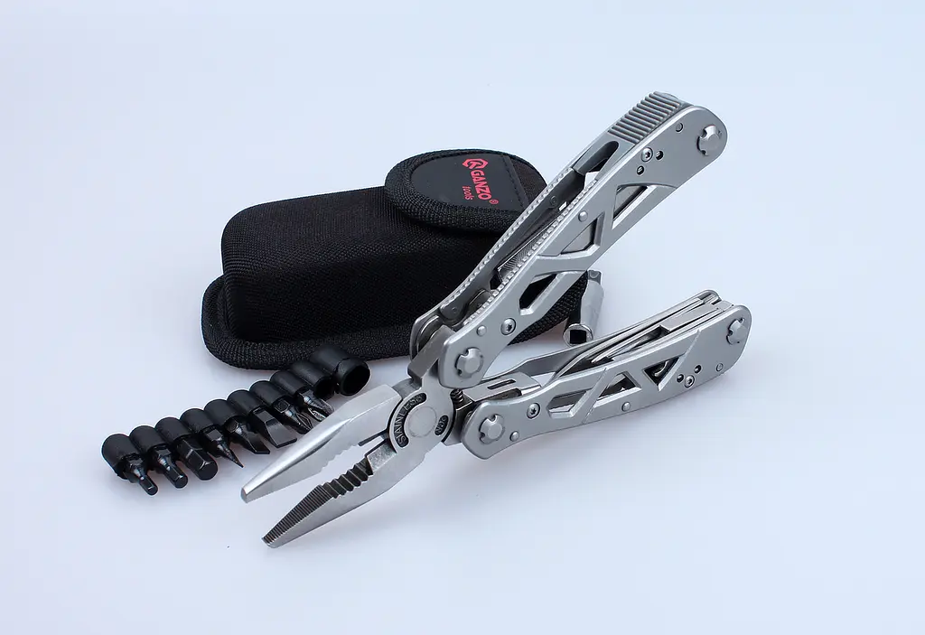 Мультитул Ganzo Multi Tool (G112), Сріблястий - фото 9