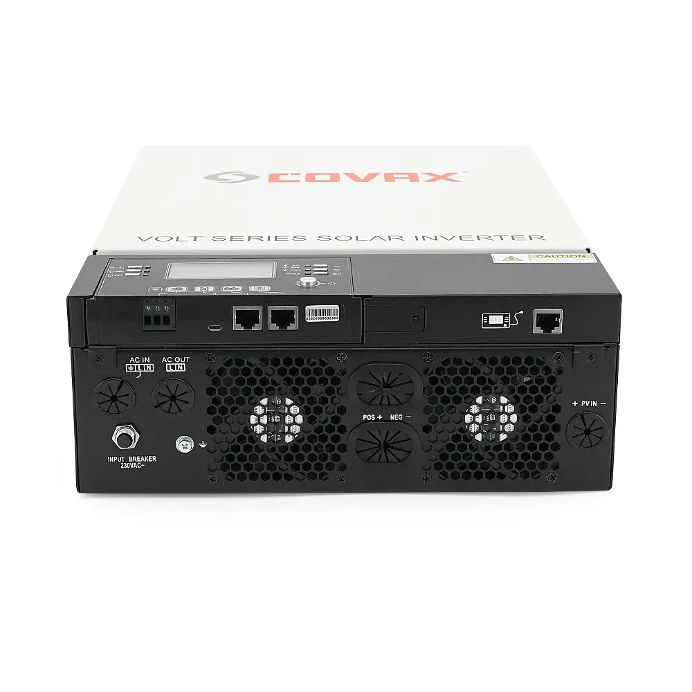 Гібридний інвертор AXPERT VM III-6KW-WIFI COVAX, 6000VA\6000W, 48V, ток заряда 0-60A, 170-280V, MPPT (120А, 60-450 Vdc), 115*300*435mm. 10kg - фото 3